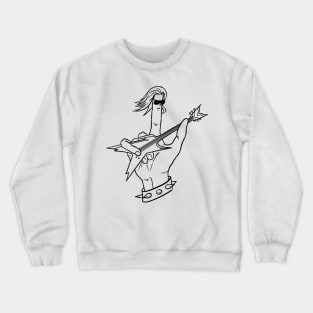 fingerstyle Crewneck Sweatshirt